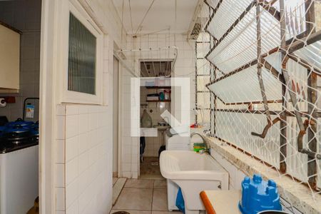 Cozinha e Área de Serviço de apartamento à venda com 3 quartos, 123m² em Petrópolis, Porto Alegre