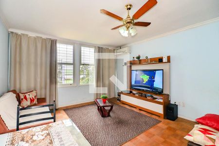 Sala de apartamento à venda com 3 quartos, 123m² em Petrópolis, Porto Alegre