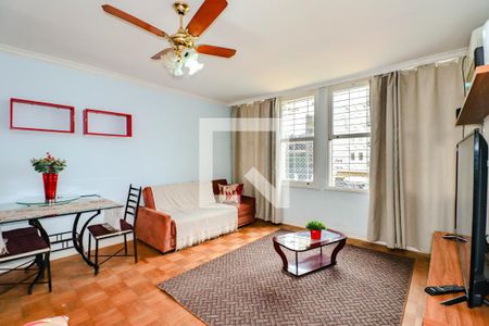 Sala de apartamento à venda com 3 quartos, 123m² em Petrópolis, Porto Alegre