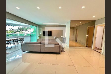 Sala de apartamento à venda com 4 quartos, 170m² em Liberdade, Belo Horizonte