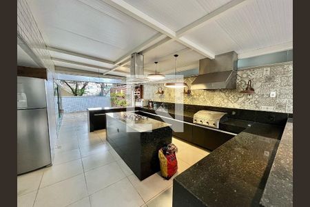 Área comum - Espaço Gourmet de apartamento à venda com 4 quartos, 170m² em Liberdade, Belo Horizonte