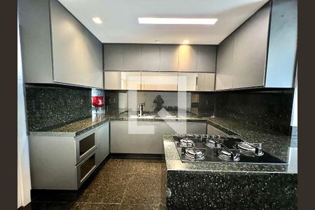 Cozinha de apartamento à venda com 4 quartos, 170m² em Liberdade, Belo Horizonte