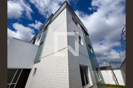 Fachada do bloco de apartamento à venda com 2 quartos, 116m² em Araguaia, Belo Horizonte