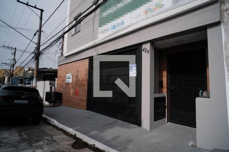 Fachada + Placa de apartamento para alugar com 2 quartos, 34m² em Parque Artur Alvim, São Paulo
