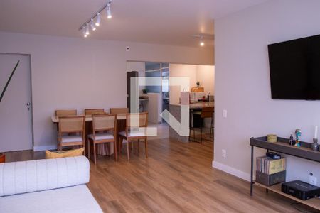 Sala de apartamento à venda com 4 quartos, 110m² em Campo Belo, São Paulo