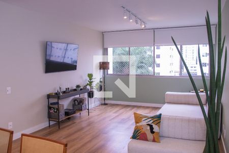 Sala de apartamento à venda com 4 quartos, 110m² em Campo Belo, São Paulo