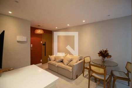 Sala/Cozinha de apartamento para alugar com 1 quarto, 40m² em Copacabana, Rio de Janeiro