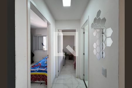 Corredor de apartamento para alugar com 2 quartos, 50m² em Parque das Colinas, Valinhos