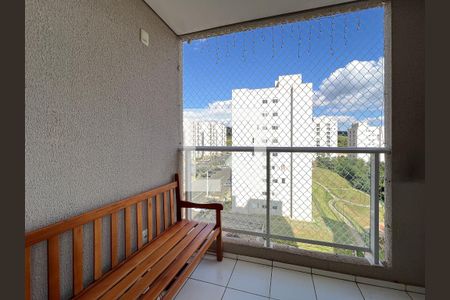 Sacada Sala de apartamento para alugar com 2 quartos, 50m² em Parque das Colinas, Valinhos
