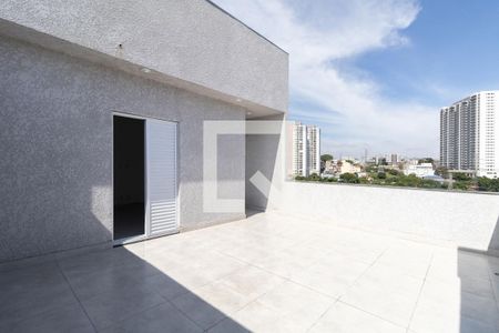 Varanda do Quarto de apartamento à venda com 1 quarto, 36m² em Vila Granada, São Paulo