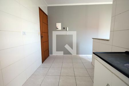 Cozinha de apartamento à venda com 2 quartos, 56m² em Jardim das Maravilhas, Santo André