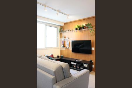 Sala de estar de apartamento à venda com 1 quarto, 34m² em Jardim Taquaral, São Paulo