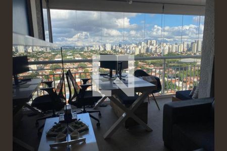 Foto 03 de apartamento à venda com 1 quarto, 45m² em Brooklin, São Paulo