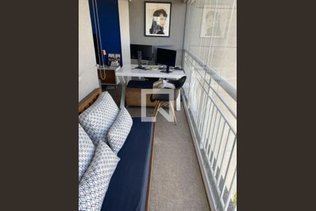 Foto 02 de apartamento à venda com 1 quarto, 45m² em Brooklin, São Paulo