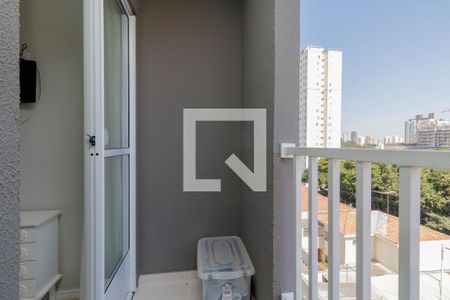 Varanda do Quarto de apartamento para alugar com 1 quarto, 31m² em Vila Santa Clara, São Paulo