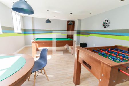 Área comum - Sala de Jogos de apartamento para alugar com 1 quarto, 31m² em Vila Santa Clara, São Paulo
