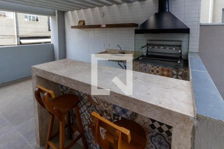 Área comum - Churrasqueira de apartamento para alugar com 1 quarto, 31m² em Vila Santa Clara, São Paulo