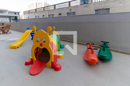 Área comum - Parque infantil de apartamento para alugar com 1 quarto, 31m² em Vila Santa Clara, São Paulo