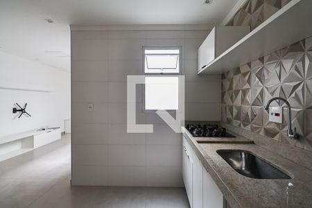 Cozinha de apartamento à venda com 2 quartos, 90m² em Campestre, Santo André
