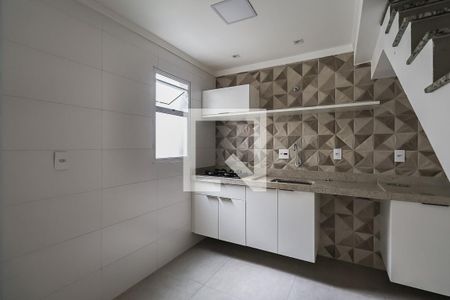 Cozinha de apartamento à venda com 2 quartos, 90m² em Campestre, Santo André