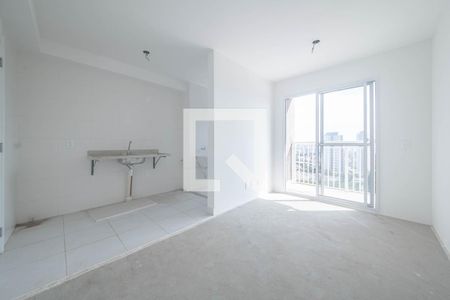 Sala/Cozinha de apartamento à venda com 2 quartos, 40m² em Vila Água Funda, São Paulo