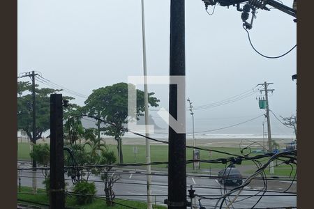 Vista de apartamento para alugar com 1 quarto, 27m² em Itararé, São Vicente