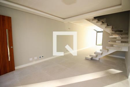 Sala de casa de condomínio à venda com 3 quartos, 167m² em Tristeza, Porto Alegre