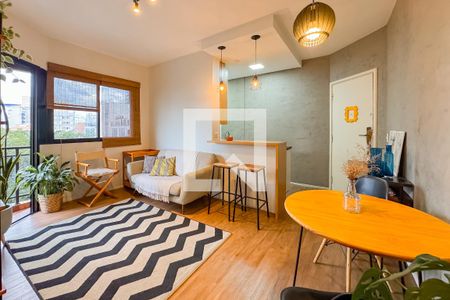 Sala de apartamento para alugar com 1 quarto, 42m² em Vila Mariana, São Paulo