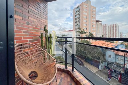 Varanda da Sala de apartamento para alugar com 1 quarto, 42m² em Vila Mariana, São Paulo