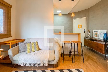 Sala de apartamento para alugar com 1 quarto, 42m² em Vila Mariana, São Paulo