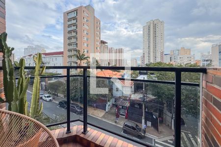 Varanda da Sala de apartamento para alugar com 1 quarto, 42m² em Vila Mariana, São Paulo