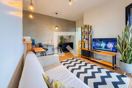 Sala de apartamento para alugar com 1 quarto, 42m² em Vila Mariana, São Paulo