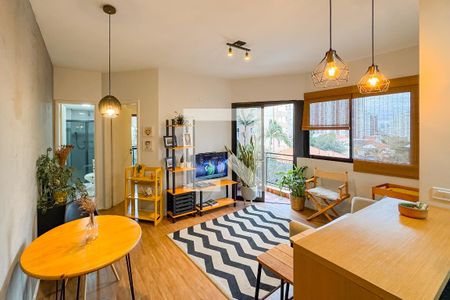 Sala de apartamento para alugar com 1 quarto, 42m² em Vila Mariana, São Paulo