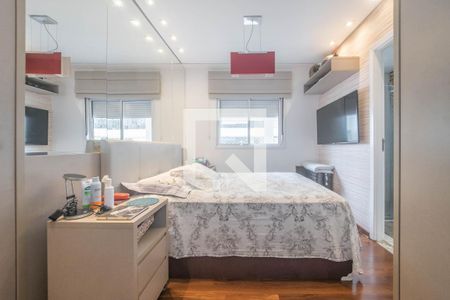 Suíte 2 de apartamento à venda com 3 quartos, 115m² em Vila Gumercindo, São Paulo