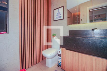 Banheiro da Suíte de apartamento à venda com 1 quarto, 133m² em Petrópolis, Porto Alegre