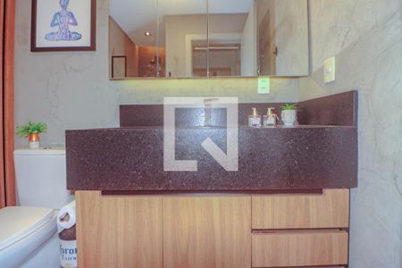 Banheiro da Suíte de apartamento à venda com 1 quarto, 133m² em Petrópolis, Porto Alegre