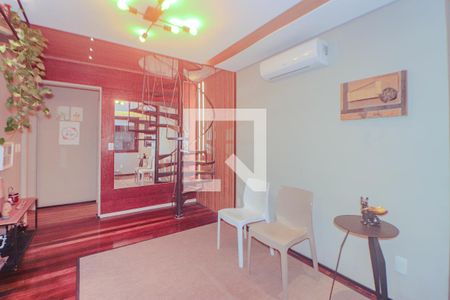 Sala de apartamento à venda com 1 quarto, 133m² em Petrópolis, Porto Alegre