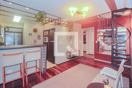 Sala de apartamento à venda com 1 quarto, 133m² em Petrópolis, Porto Alegre