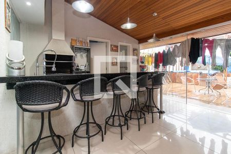 Área comum - Churrasqueira de casa para alugar com 3 quartos, 295m² em Jardim das Américas, Curitiba
