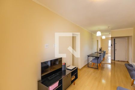 Sala de estar de apartamento à venda com 2 quartos, 60m² em Brooklin, São Paulo