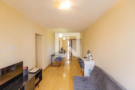 Sala de estar de apartamento à venda com 2 quartos, 60m² em Brooklin, São Paulo