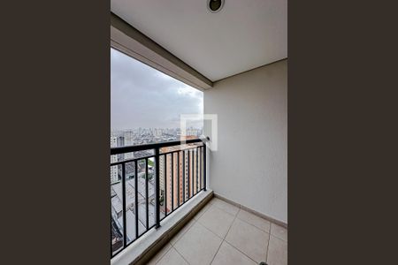 Varanda da Sala de apartamento para alugar com 3 quartos, 75m² em Brás, São Paulo