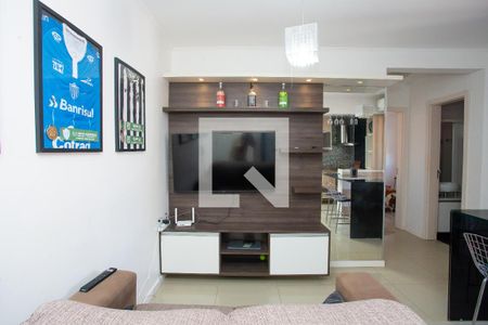 Sala de apartamento para alugar com 2 quartos, 50m² em Fátima, Canoas