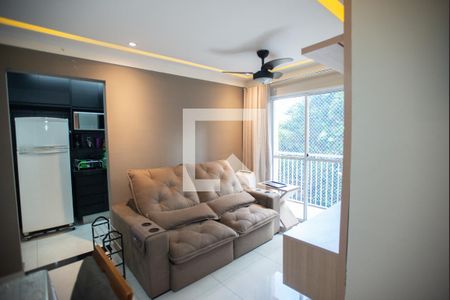 Sala de apartamento para alugar com 2 quartos, 56m² em Alto da Boa Vista, Ribeirão Preto