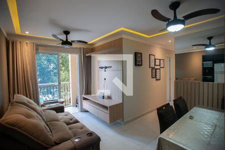 Sala de apartamento para alugar com 2 quartos, 56m² em Alto da Boa Vista, Ribeirão Preto