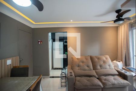 Sala de apartamento para alugar com 2 quartos, 56m² em Alto da Boa Vista, Ribeirão Preto