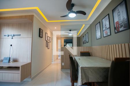 Sala de apartamento para alugar com 2 quartos, 56m² em Alto da Boa Vista, Ribeirão Preto