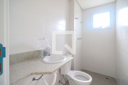 Banheiro da Suíte de apartamento à venda com 3 quartos, 86m² em Barcelona, São Caetano do Sul