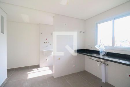 Cozinha de apartamento à venda com 3 quartos, 86m² em Barcelona, São Caetano do Sul