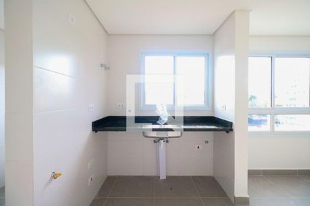 Cozinha de apartamento à venda com 3 quartos, 86m² em Barcelona, São Caetano do Sul